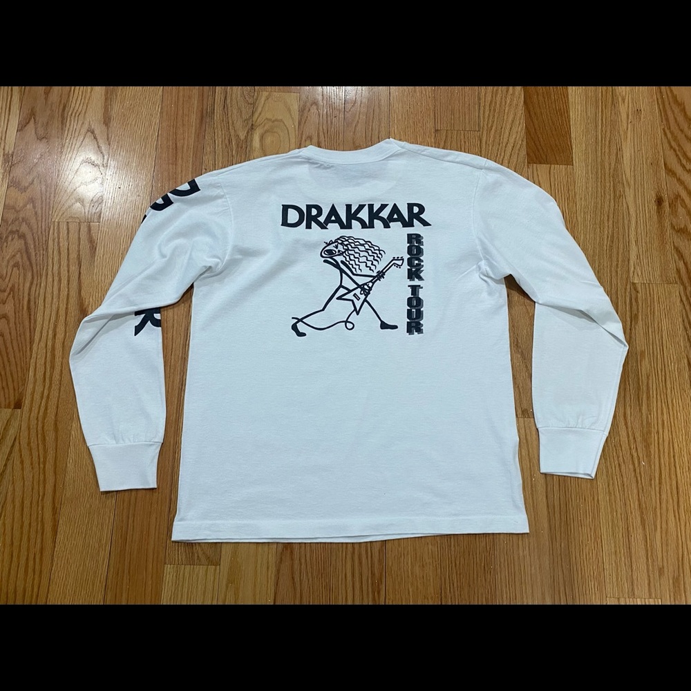 Vintage 90s Drakkar Noir “Rock Tour” Shirt Sz L